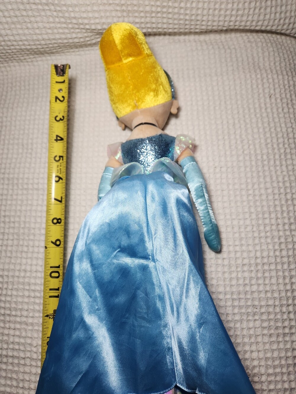 Ty Sparkle Cinderella Blue Princess Plush Doll with Sparkle Dress - Picture 6 of 9